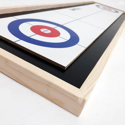 Curling & Shuffleboard 2-in-1 Board Game (Table Top)