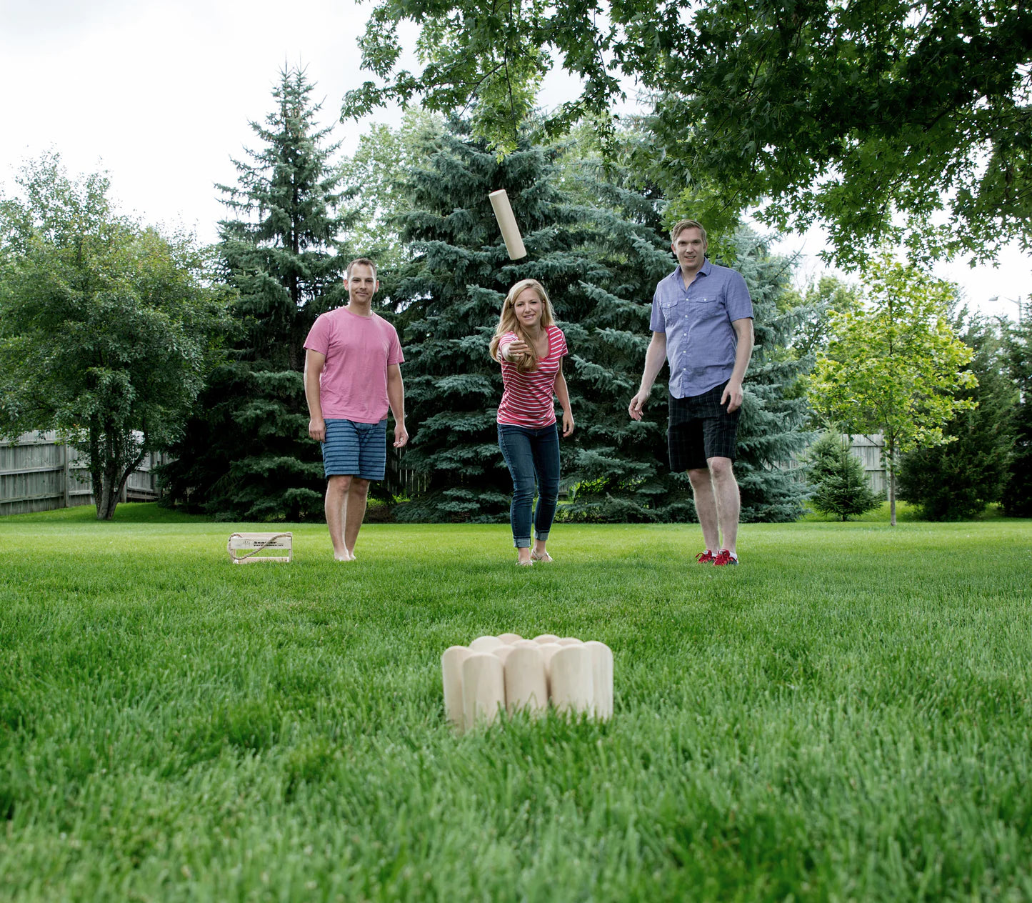 Scatter Numbered Block Toss Game