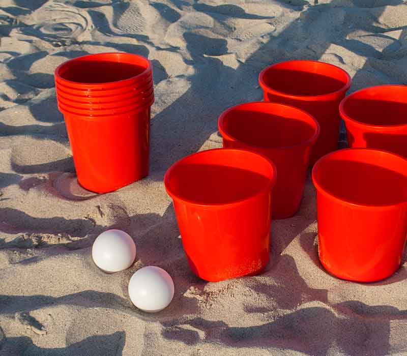 Giant Yard Pong Game