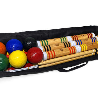 Travel Croquet Set for 6 Players